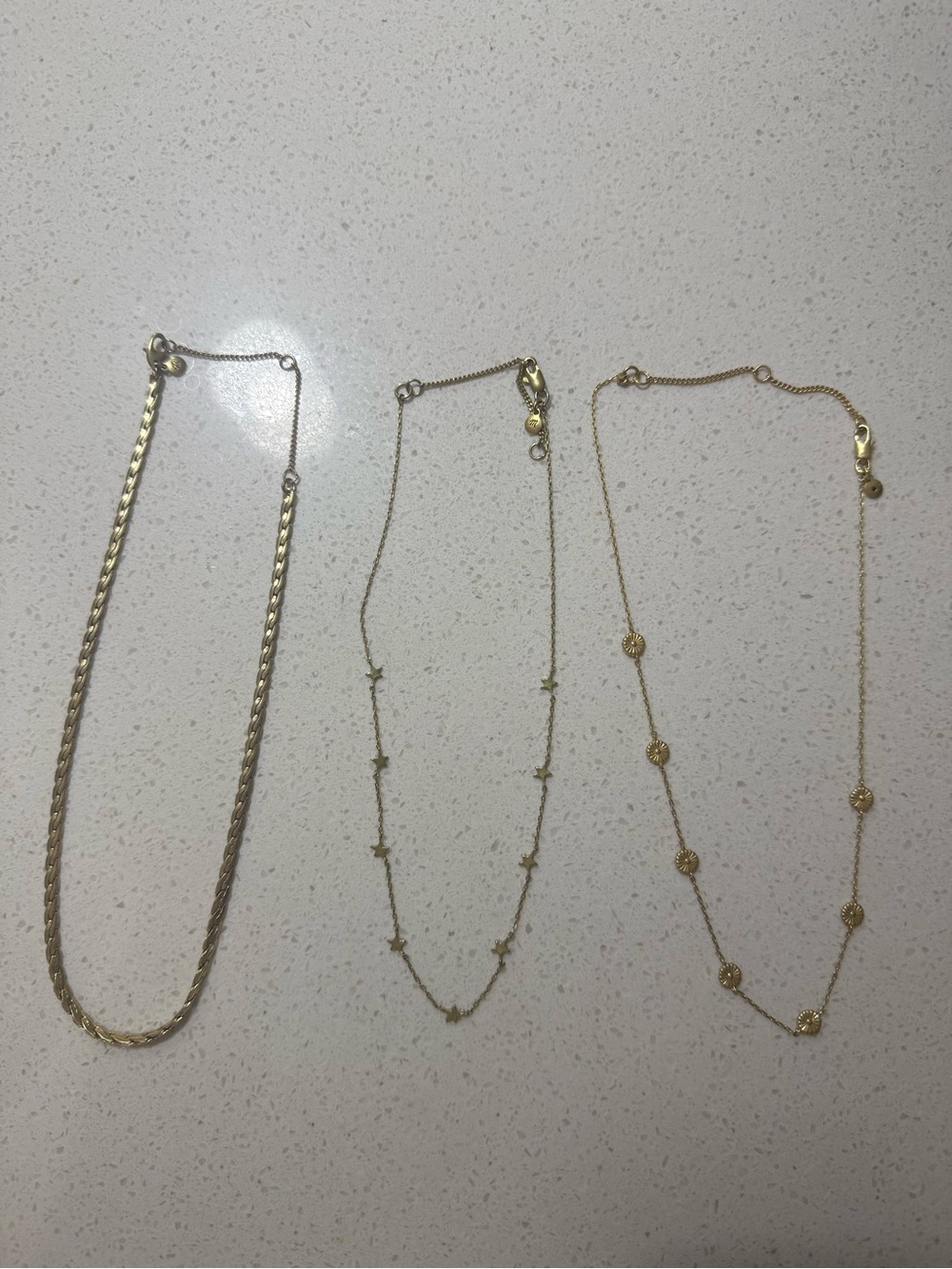 Madewell Gold Necklace bundle
